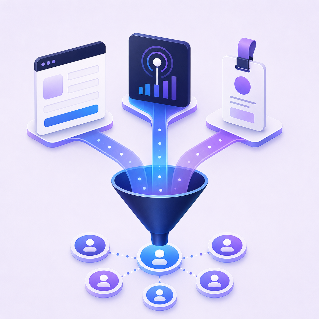 Captación de leads desde web, campañas y ferias